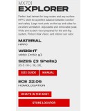 LS2 MX701 EXPLORER SOLID WHITE M