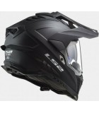 LS2 MX701 EXPLORER SOLID MATT BLACK L