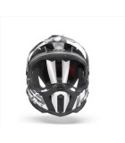 LS2 MX701 EXPLORER ALTER MATT BLACK WHITE L