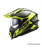 LS2 MX701 EXPLORER ALTER MATT BLACK WHITE M