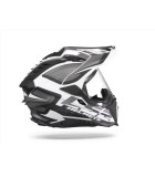 LS2 MX701 EXPLORER ALTER MATT BLACK WHITE XL