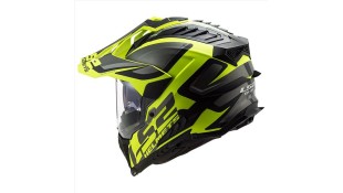 LS2 MX701 EXPLORER ALTER MATT BLACK H-V YELLOW 3XL ΕΞΟΠΛΙΣΜΟΣ