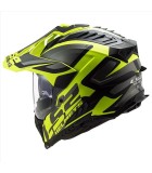 LS2 MX701 EXPLORER ALTER MATT BLACK H-V YELLOW S