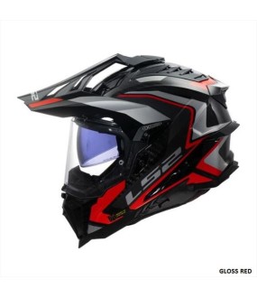 LS2 MX701 C EXPLORER FRONTIER II GLOSS RED L