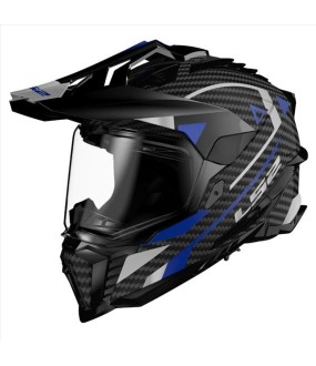 LS2 MX701 C EXPLORER ADVENTURE GLOSS BLUE M