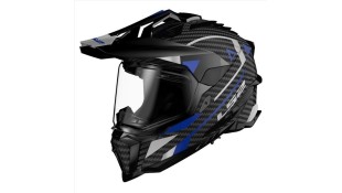 LS2 MX701 C EXPLORER ADVENTURE GLOSS BLUE M