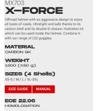 LS2 MX703 C X-FORCE GLOSS CARBON S ΕΞΟΠΛΙΣΜΟΣ LS2 MX703 X-FORCE CARBON GLOSS S