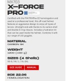 LS2 MX703 X-FORCE PRO FIM MATT L ΕΞΟΠΛΙΣΜΟΣ LS2 MX703 X-FORCE PRO FIM MATT L