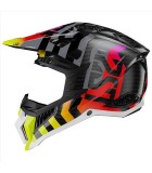 LS2 MX703 C X-FORCE BARRIER H-V YELLOW RED M ΕΞΟΠΛΙΣΜΟΣ LS2 MX703 C X-FORCE BARRIER H-V YELLOW RED M