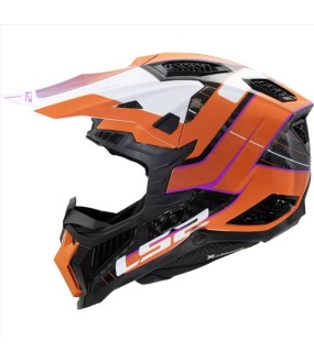 LS2 MX703 X-FORCE GALUO GLOSS ORANGE L