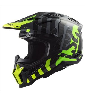 LS2 MX703 C X-FORCE BARRIER H-V YELLOW GREEN XS ΕΞΟΠΛΙΣΜΟΣ