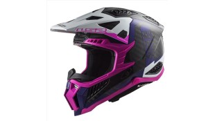 LS2 MX703 C X-FORCE VICTORY FLUO PINK VIOLET XS ΕΞΟΠΛΙΣΜΟΣ