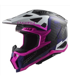 LS2 MX703 C X-FORCE VICTORY FLUO PINK VIOLET XS ΕΞΟΠΛΙΣΜΟΣ