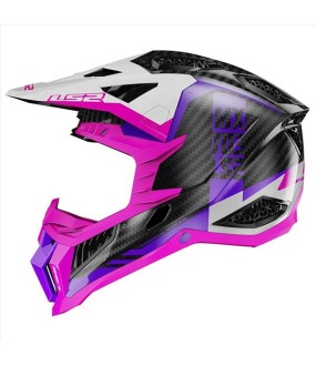 LS2 MX703 C X-FORCE VICTORY FLUO PINK VIOLET XS ΕΞΟΠΛΙΣΜΟΣ