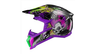 LS2 MX703 C X-FORCE FIRESKULL VIOLET L ΕΞΟΠΛΙΣΜΟΣ