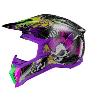 LS2 MX703 C X-FORCE FIRESKULL VIOLET L ΕΞΟΠΛΙΣΜΟΣ