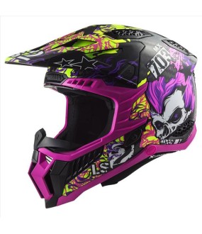 LS2 MX703 C X-FORCE FIRESKULL VIOLET M