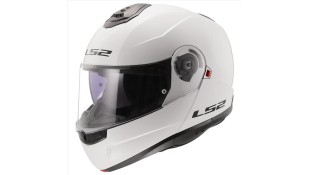 LS2 FF908 STROBE II GLOSS WHITE S