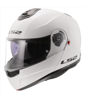 LS2 FF908 STROBE II GLOSS WHITE S