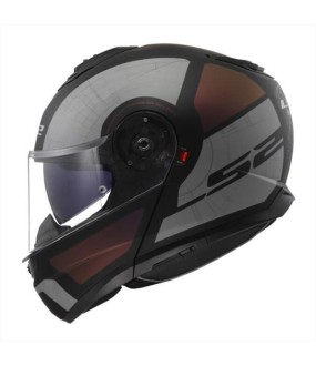 LS2 FF908 STROBE II MATT BLACK M