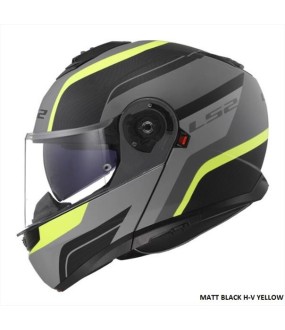 LS2 FF908 STROBE II GLOSS BLACK S