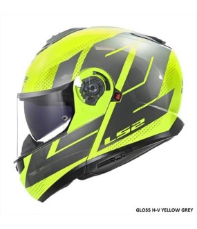 LS2 FF908 STROBE II CODE GLOSS H-V YELLOW GREY S