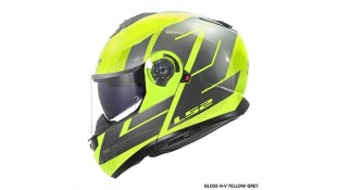 LS2 FF908 STROBE II CODE GLOSS H-V YELLOW GREY S