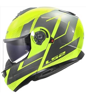 LS2 FF908 STROBE II CODE GLOSS H-V YELLOW GREY S