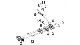 ΤΣΙΜΟΥΧΑ O-RING (ΜΑΥΡΗ) SYM MAXSYM TL 508