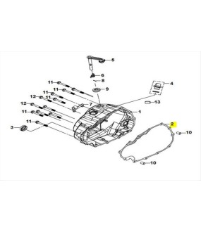 ΦΛΑΝΤΖΑ ΚΑΠΑΚΙΟΥ ΑΜΠΡΑΓΙΑΖ SYM NH-T/NH-X/WOLF 125 ΑΝΤΑΛΛΑΚΤΙΚΑ