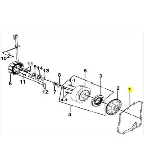 ΦΛΑΝΤΖΑ ΚΑΡΤΕΡ ΔΕΞΙΑ SYM BLADE/QUADLANDER ΑΝΤΑΛΛΑΚΤΙΚΑ