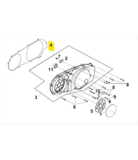 ΦΛΑΝΤΖΑ ΚΑΠΑΚΙΟΥ ΜΕΤΑΔΟΣΗΣ SYM MAXSYM 400i SPARE PARTS ΦΛΑΝΤΖΑ ΚΑΠΑΚΙΟΥ ΜΕΤΑΔΟΣΗΣ SYM MAXSYM 400i SPARE PARTS