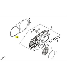 ΦΛΑΝΤΖΑ ΚΑΠΑΚΙΟΥ ΜΕΤΑΔΟΣΗΣ SYM MAXSYM 600i SPARE PARTS