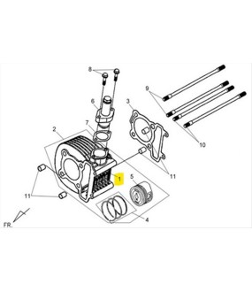 ΚΥΛΙΝΔΡΟΣ SYM CROX/FIDDLE/JET/ORBIT/SYMPHONY 125 ΑΝΤΑΛΛΑΚΤΙΚΑ ΚΥΛΙΝΔΡΟΣ SYM CROX/FIDDLE/JET/ORBIT/SYMPHONY 125 ΑΝΤΑΛΛΑΚΤΙΚΑ