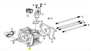ΚΥΛΙΝΔΡΟΣ SYM JET X 125 ΑΝΤΑΛΛΑΚΤΙΚΑ