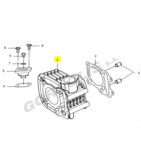 ΚΥΛΙΝΔΡΟΣ SYM VF 125 E5