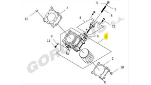 ΚΥΛΙΝΔΡΟΣ SYM VF 185i ΑΝΤΑΛΛΑΚΤΙΚΑ