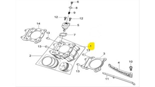 ΚΥΛΙΝΔΡΟΣ SYM QUADLANDER 250 ΚΥΛΙΝΔΡΟΣ SYM QUADLANDER 250