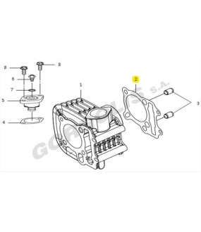 ΦΛΑΝΤΖΑ ΒΑΣΕΩΣ ΚΥΛΙΝΔΡΟΥ SYM VF 125
