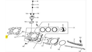 ΦΛΑΝΤΖΑ ΚΕΦΑΛΗΣ ΚΥΛΙΝΔΡΟΥ SYM QUADRAIDER 600