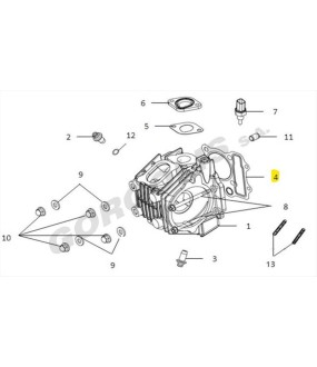 ΦΛΑΝΤΖΑ ΚΕΦΑΛΗΣ ΚΥΛΙΝΔΡΟΥ SYM VF 125 E5