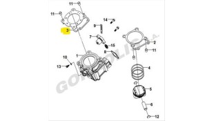 ΦΛΑΝΤΖΑ ΚΕΦΑΛΗΣ ΚΥΛΙΝΔΡΟΥ SYM VF 185