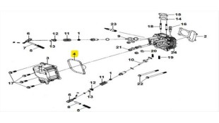 ΦΛΑΝΤΖΑ ΚΑΠΑΚΙΟΥ ΚΕΦΑΛΗΣ SYM 125/200 A/C