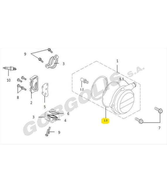 O-RING 83*2.5MM SYM VF 125 O-RING 83*2.5MM SYM VF 125