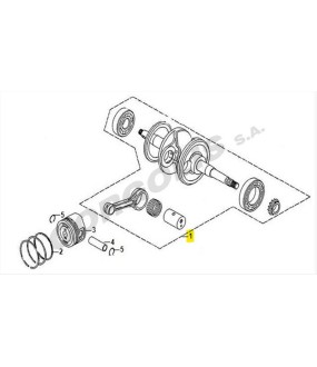 ΣΤΡΟΦΑΛΟΣ ΠΛΗΡΗΣ SYM JET 14/SYMPHONY 125 ΑΝΤΑΛΛΑΚΤΙΚΑ