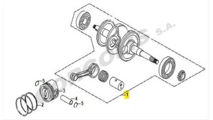 ΣΤΡΟΦΑΛΟΣ ΠΛΗΡΗΣ SYM JET 14/SYMPHONY 125 ΑΝΤΑΛΛΑΚΤΙΚΑ