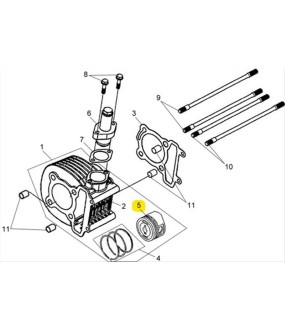 ΠΙΣΤΟΝΙ ΣΚΕΤΟ SYM SYMPHONY SR 150 ΑΝΤΑΛΛΑΚΤΙΚΑ