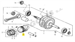 ΠΙΣΤΟΝΙ ΣΚΕΤΟ SYM VF 125i 