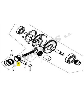 ΠΙΣΤΟΝΙ ΣΚΕΤΟ SYM JET 14/SYMPHONY ST 200 ΑΝΤΑΛΛΑΚΤΙΚΑ