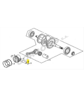 ΠΕΙΡΟΣ ΠΙΣΤΟΝΙΟΥ SYM FIDDLE/JET/ORBIT/SYPMHONY 125 ΑΝΤΑΛΛΑΚΤΙΚΑ